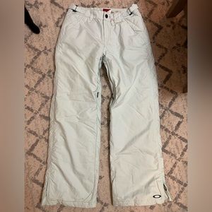 Baby blue Oakley snow pants